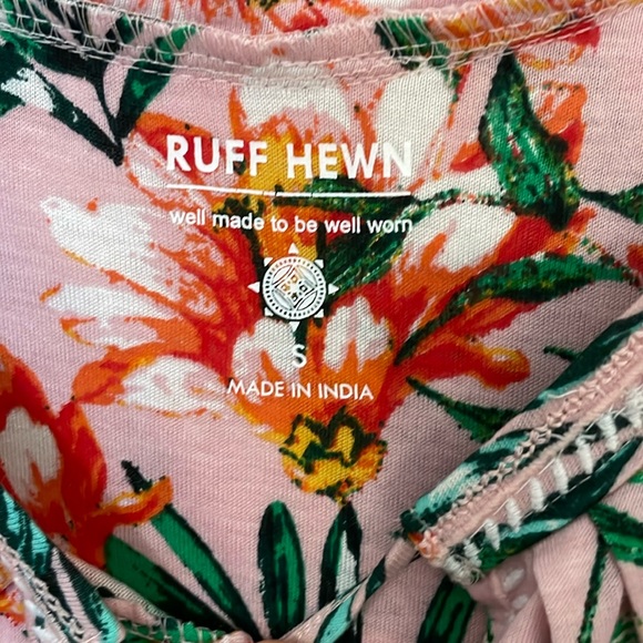 NWT Ruff Hewn Tropical Tank with Tassels. Small - Picture 7 of 7